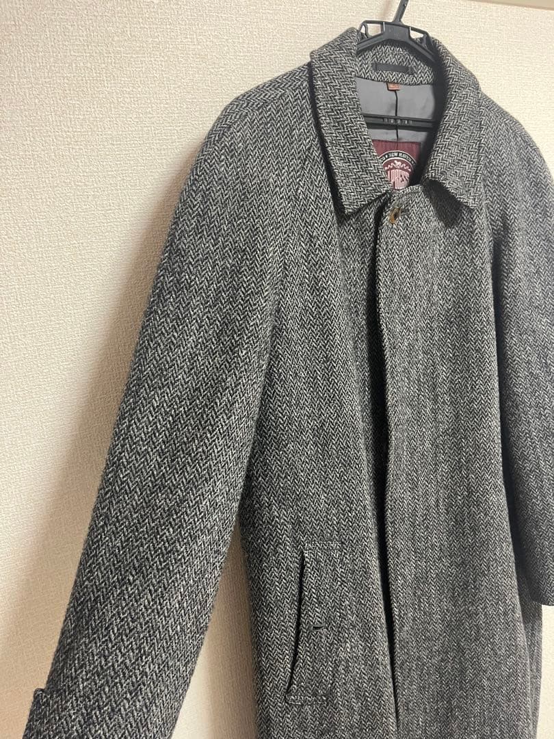 J.PRESS × Harris Tweed ステンカラーコート L相当
