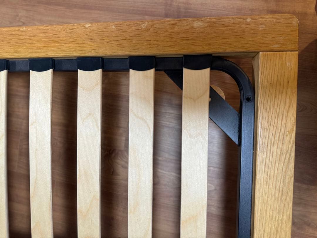 無印良品　木製セミダブルベッドフレーム