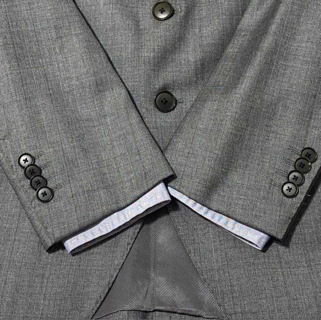 美品【TOMORROWLAND】イタリア製CARLO BARBERA 高級スーツ