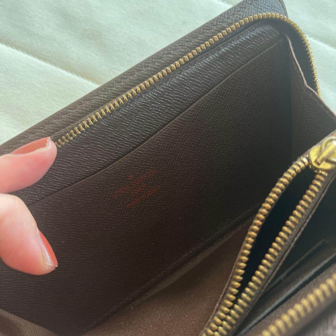 【正規品】早い方優先　ルイヴィトン　ダミエ・キャンバス 長財布 ブラウン