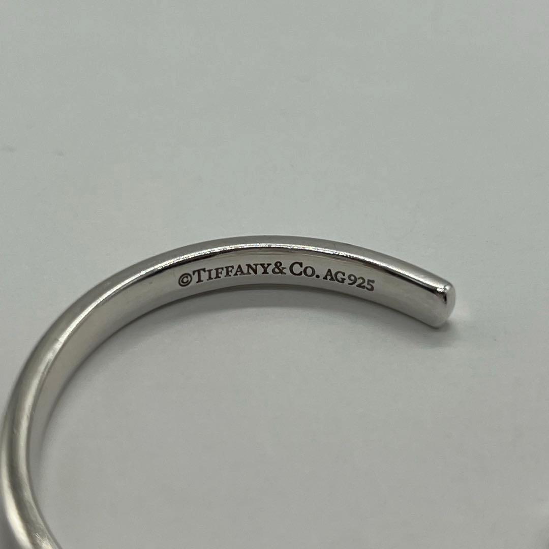 ティファニー TIFFANY 1837 ナローカフ バングル Ag925