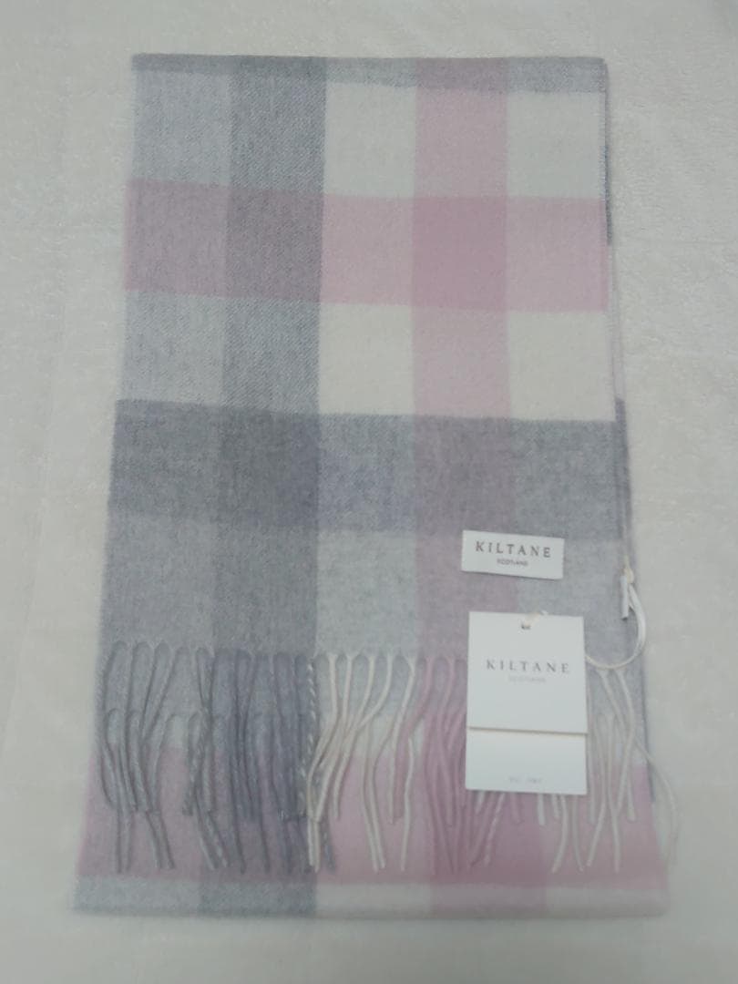 新品未使用【カシミヤ100%】KILTANEマフラー