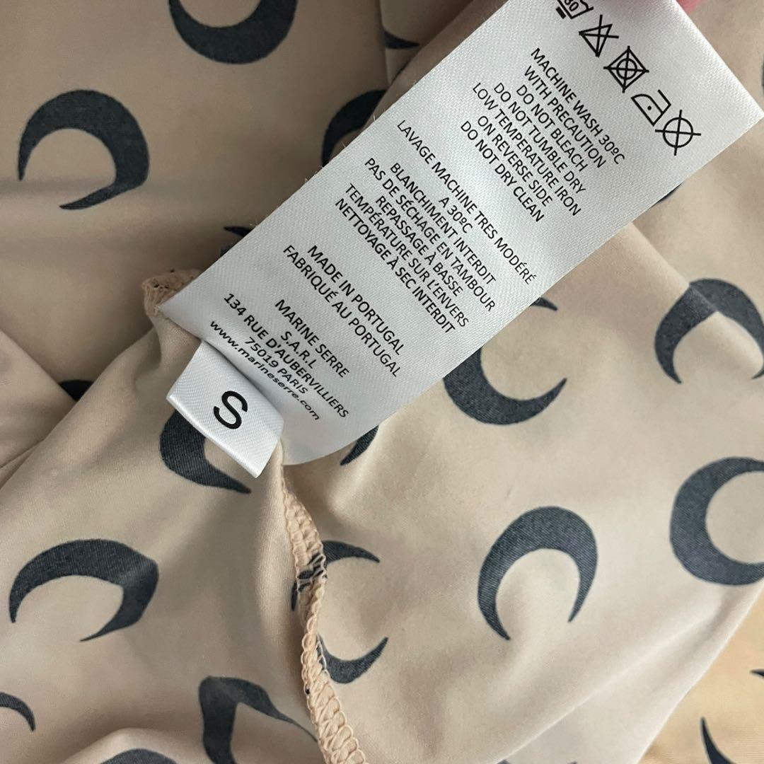 【正規品】MARINE SERRE マリーンセル ムーン カットソー S