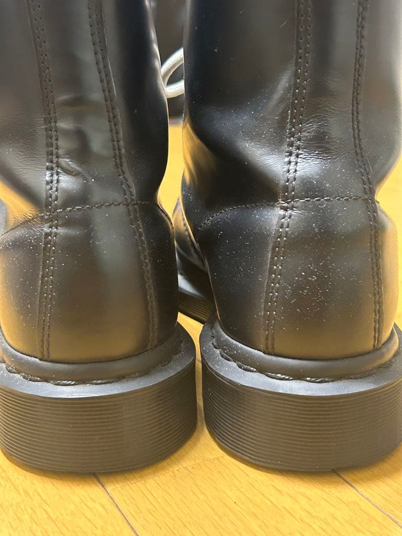 dr.martens 8ホール　オールブラック