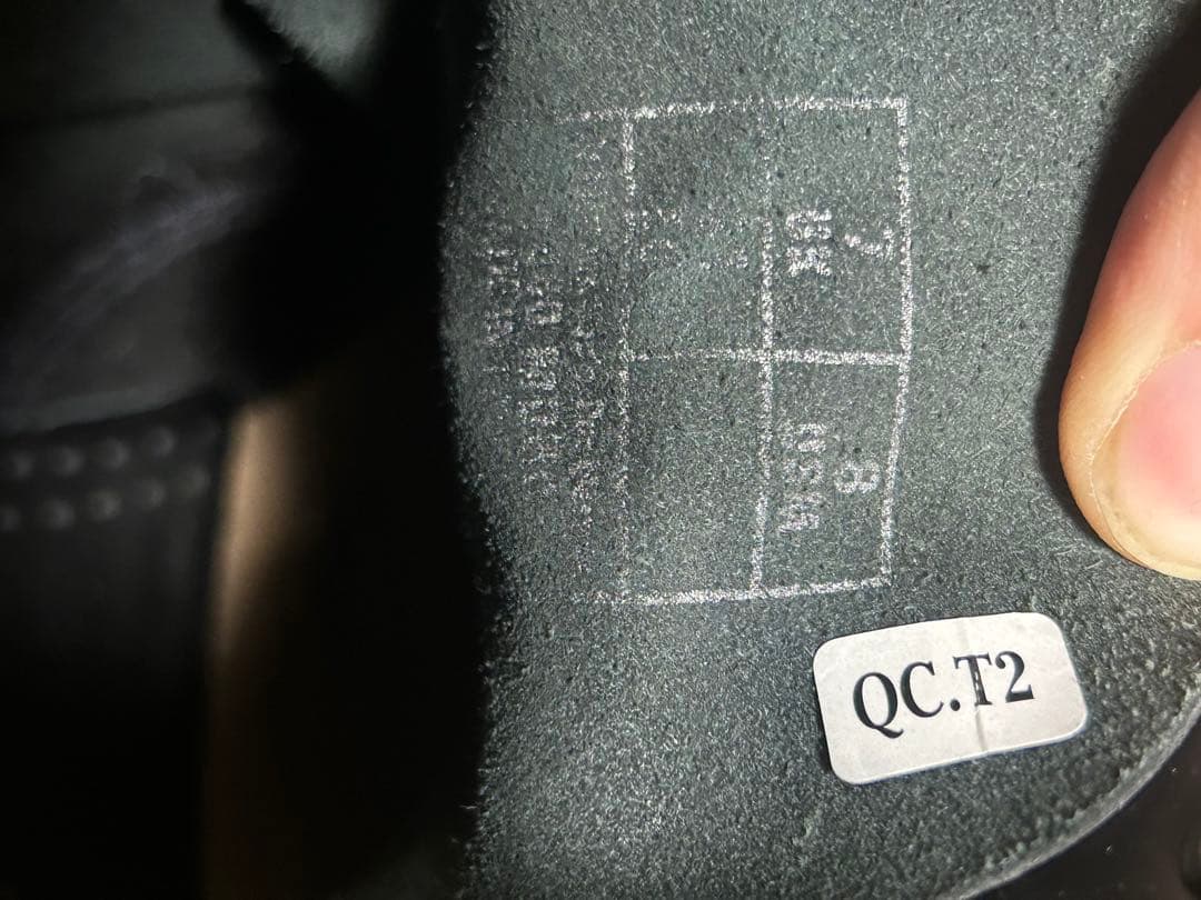 dr.martens 8ホール　オールブラック