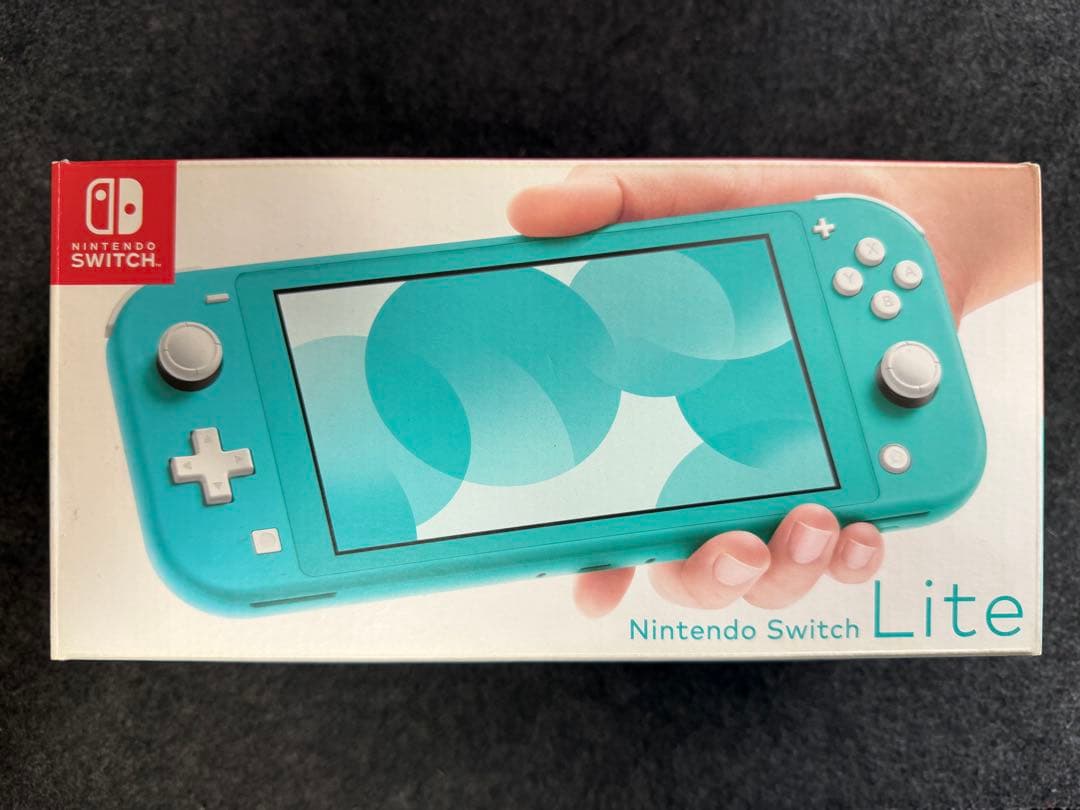 Nintendo Switch Lite ターコイズ 本体+ACアダプター+外箱