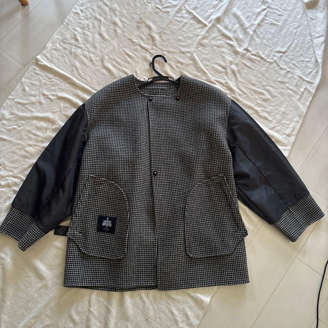 美品 スローブイエナ ハミルトン ダブルフェイスショートコート