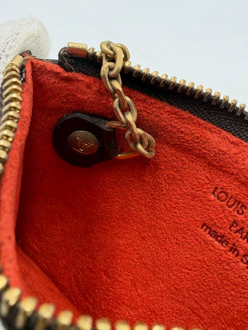 ルイヴィトン LOUIS VUITTON ケース　ポシェットクレ　ダミエ