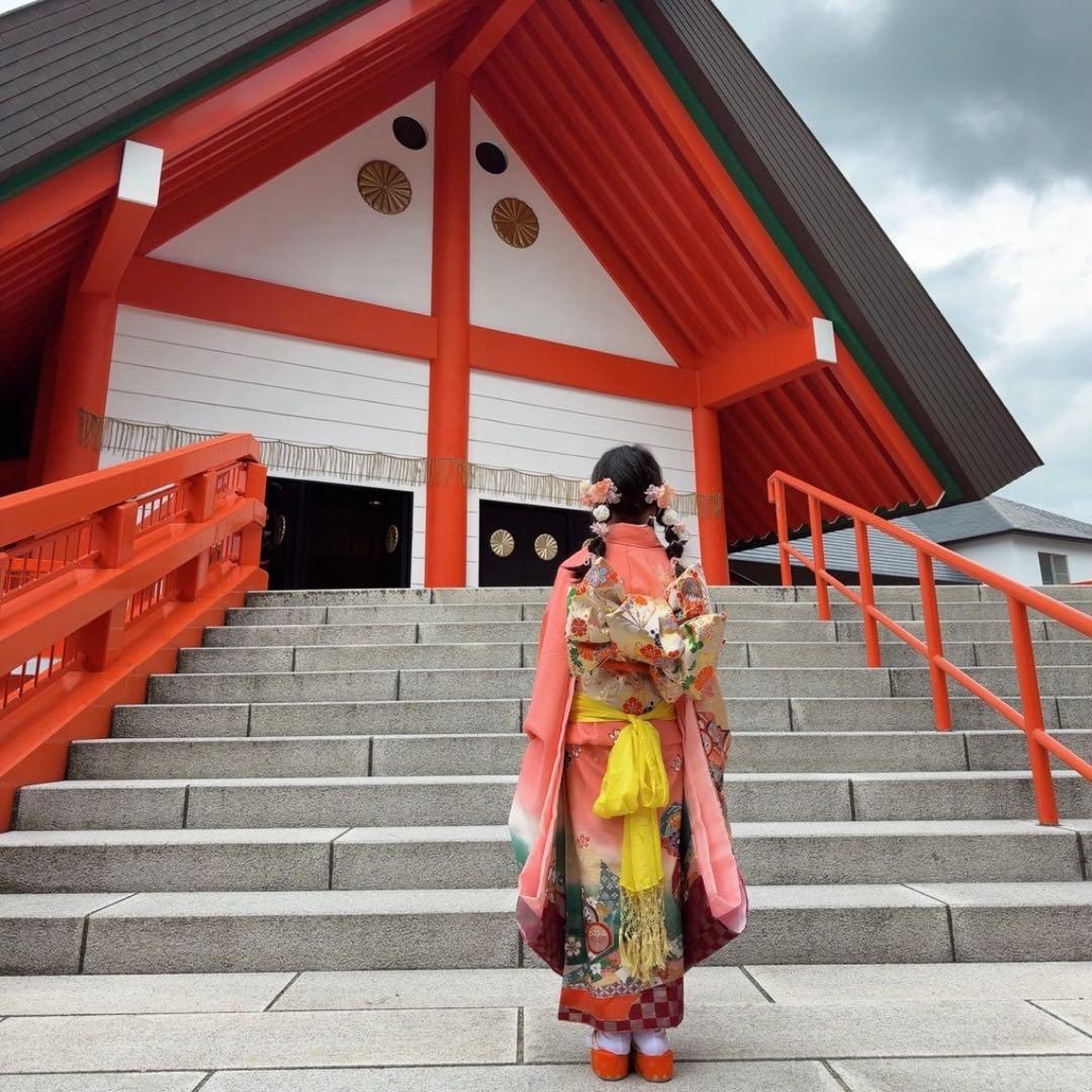 七五三　7歳用着物　フルセット