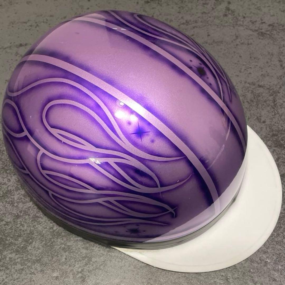 かず　ファイヤー　富士　日章　コルク半半キャップ　ヘルメット　バイク用