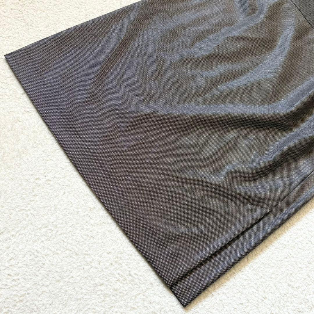 美品 アクアスキュータム スーツ スカート セットアップ ブラウン