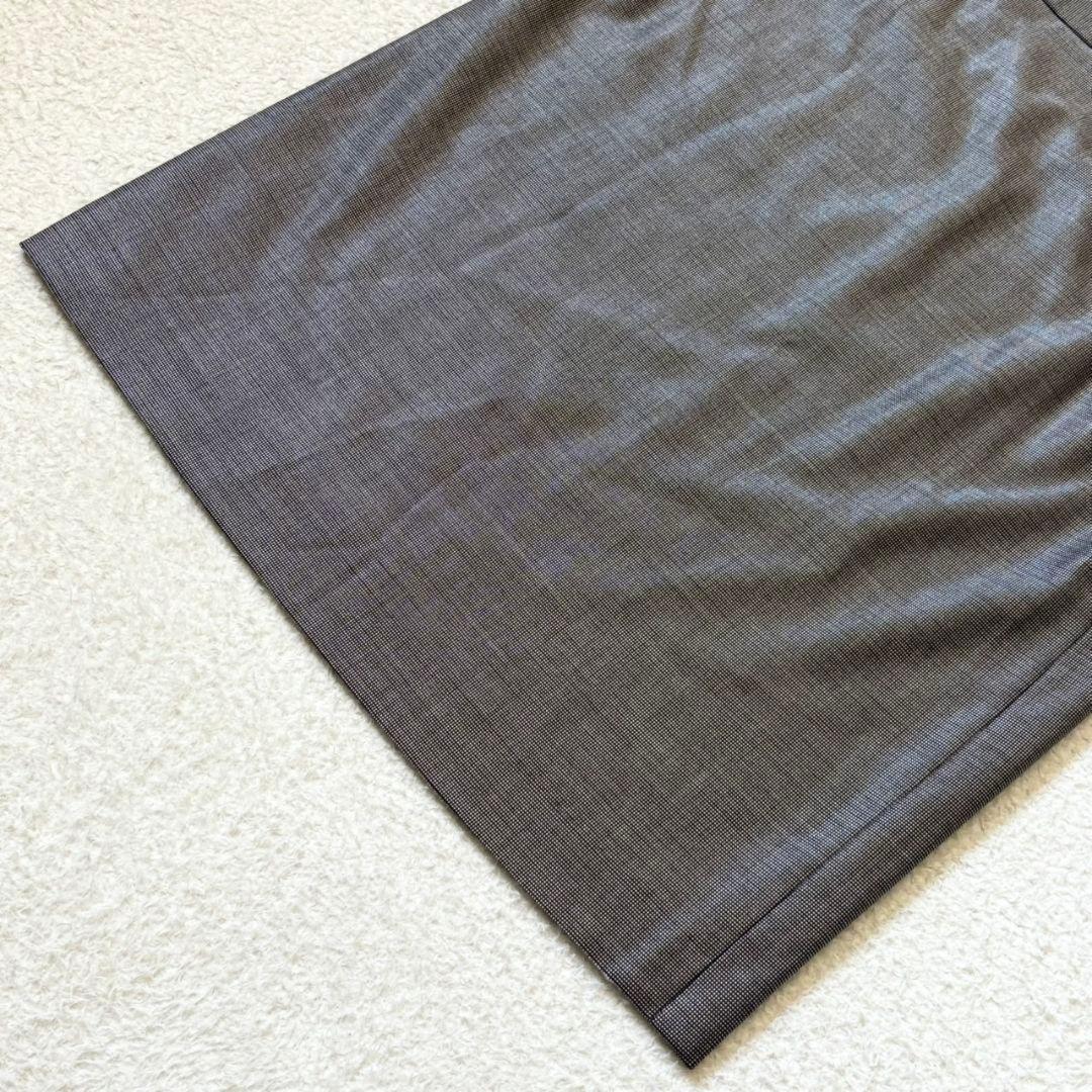 美品 アクアスキュータム スーツ スカート セットアップ ブラウン