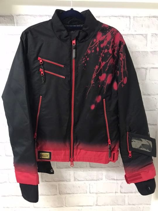 スノーボードウエア◆GACKT コラボ LARGE ROUGE ET NOIR