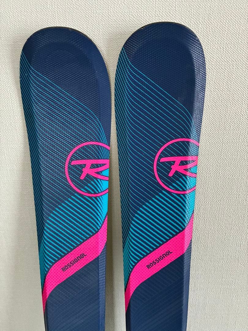 Rossignalロシニョール スキー板140cm ジュニア ポール100cm