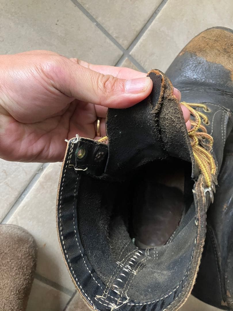 アメリカ製ロガーブーツ