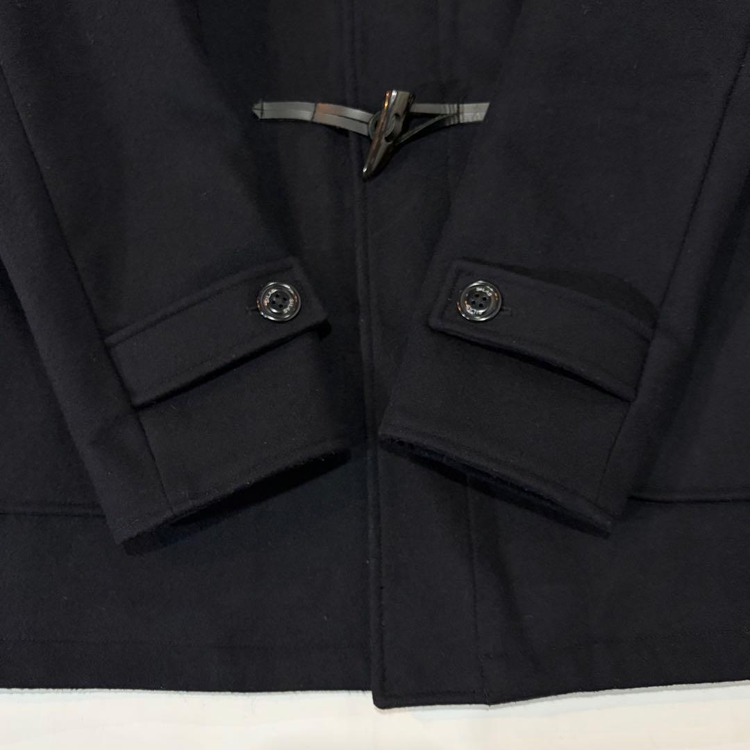 SILAS サイラス カシミヤ混 ウールダッフルコート ネイビー M