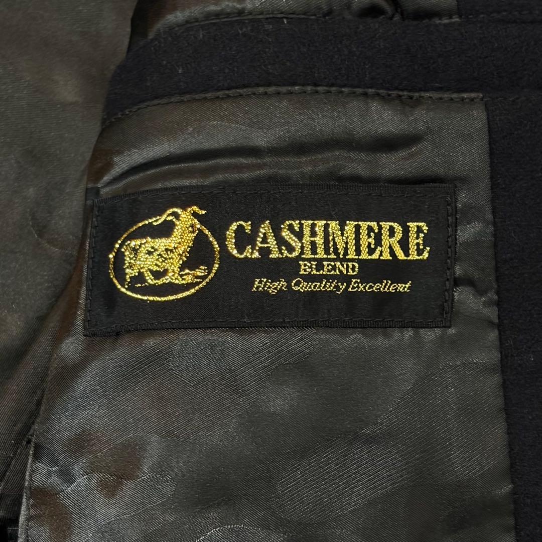 SILAS サイラス カシミヤ混 ウールダッフルコート ネイビー M