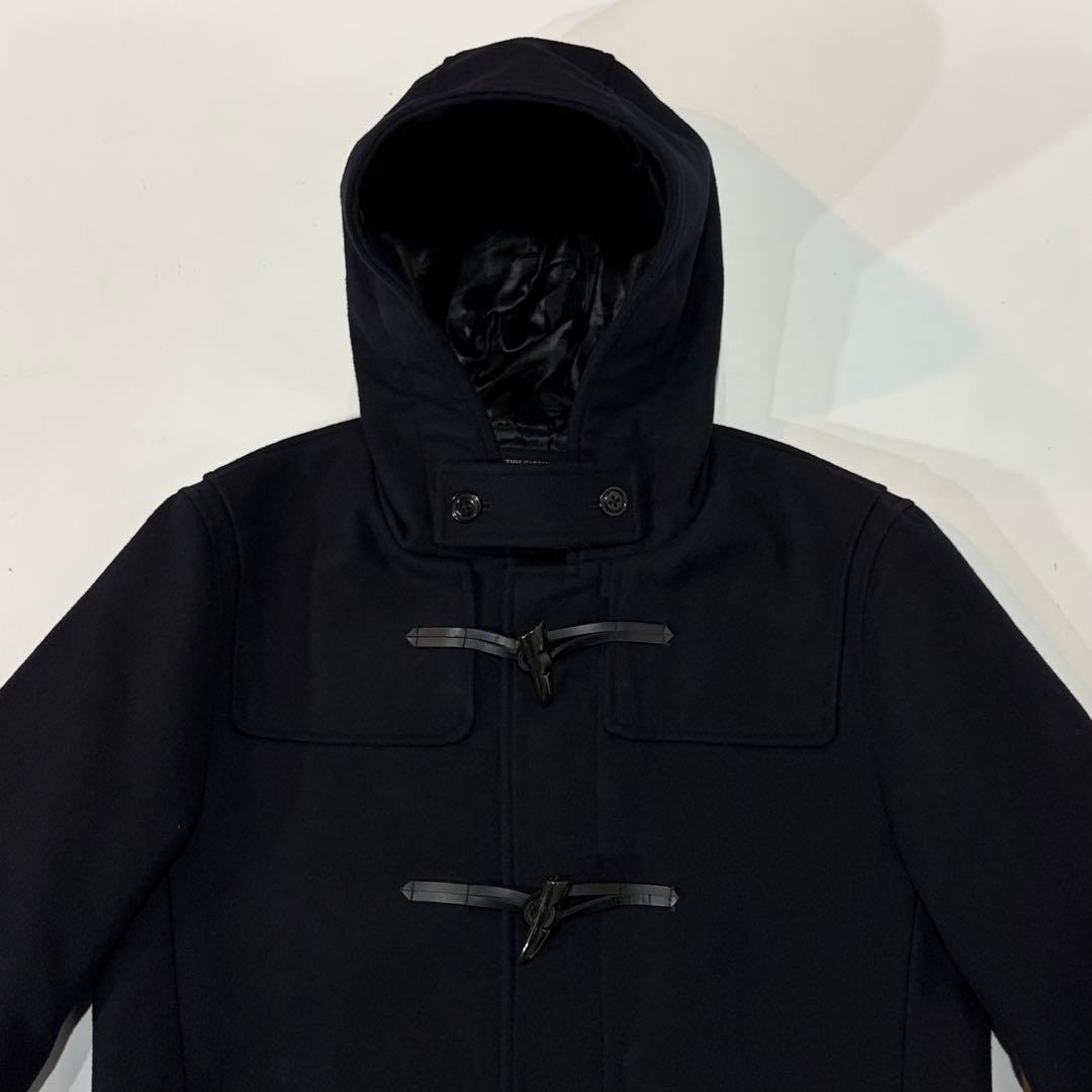 SILAS サイラス カシミヤ混 ウールダッフルコート ネイビー M