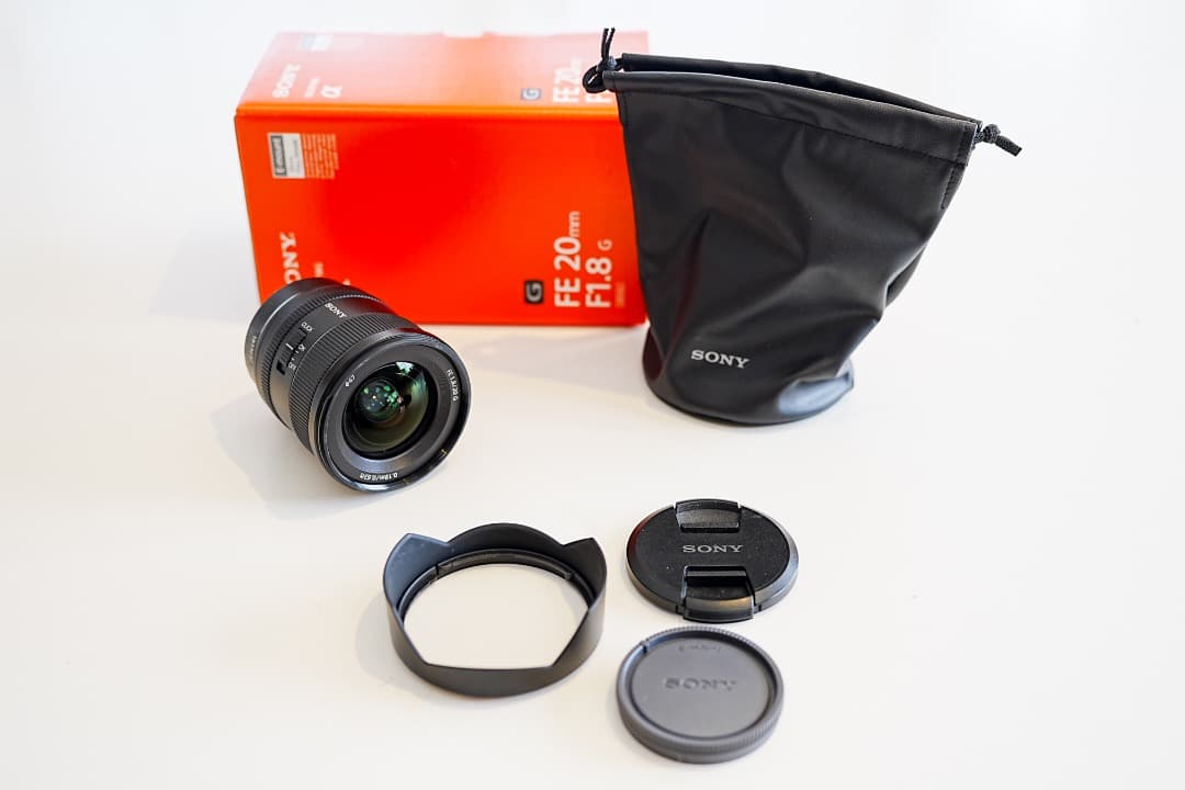 SONY FE 20mm F1.8 G レンズ / SEL20F18G