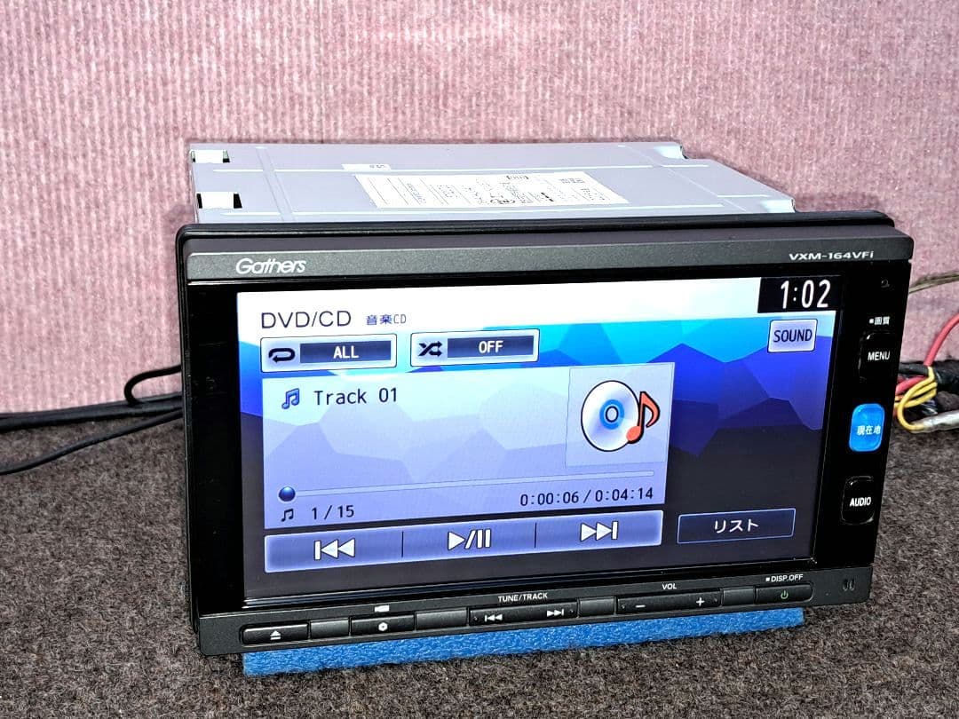 タッチ新品 2017年地図★ホンダ純正 VXM-164VFi 地デジ★動作良好