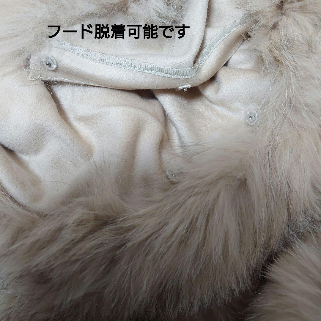 Jwhite フォックスファー カシミヤポンチョ フリー