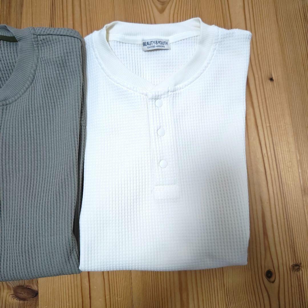 UNITEDARROWS B＆Y テックサーマルヘンリーネック 3枚セット 長袖