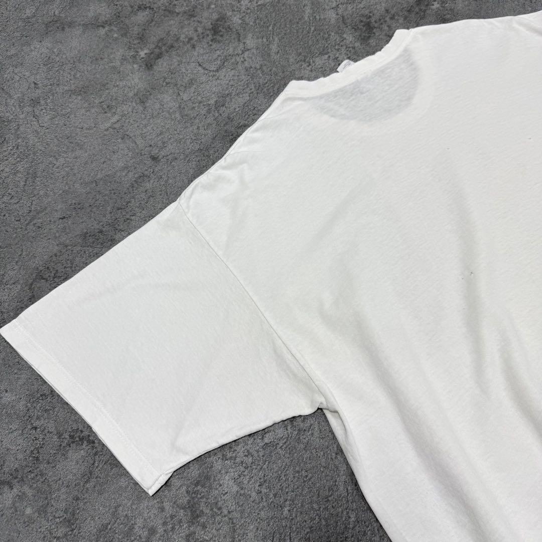 古着 00s アメリカン・サイコ 半袖 シャツ 映画 ムービー ホワイト 白