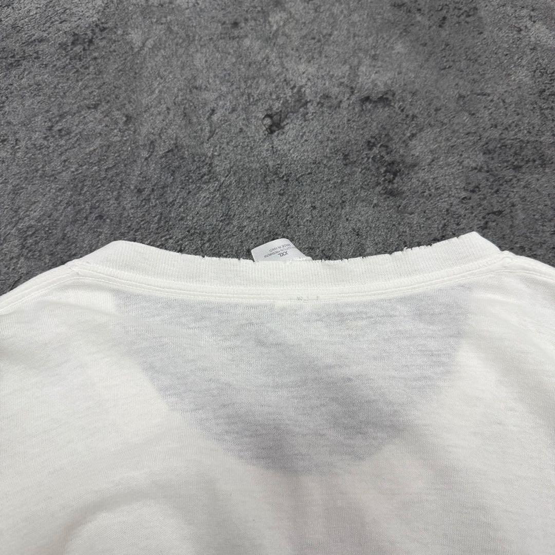 古着 00s アメリカン・サイコ 半袖 シャツ 映画 ムービー ホワイト 白