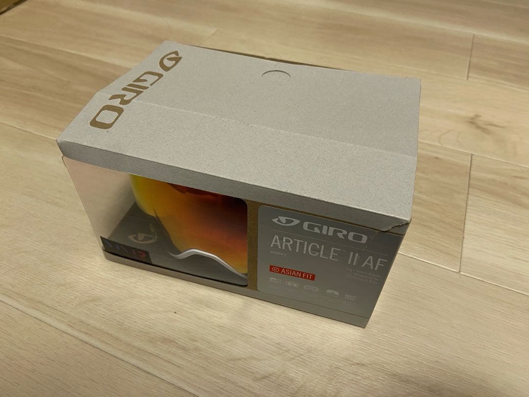 【新品未使用】Giro ゴーグル オレンジレンズ