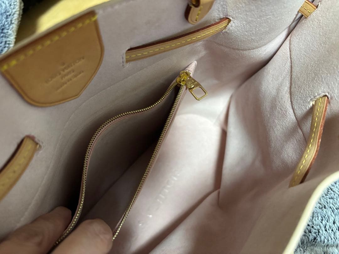 ルイヴィトン  ジロラッタ  ダミエ アズール 2way ハンドバッグ