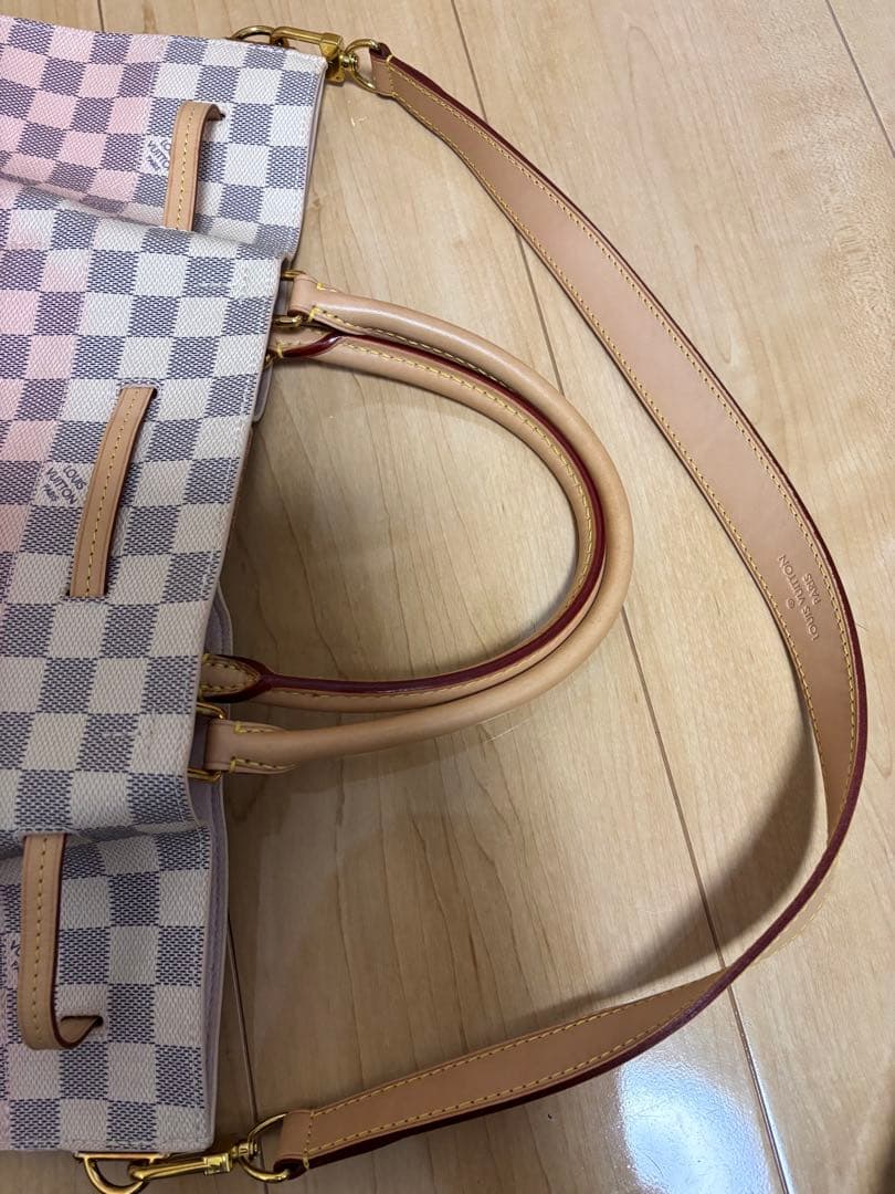 ルイヴィトン  ジロラッタ  ダミエ アズール 2way ハンドバッグ