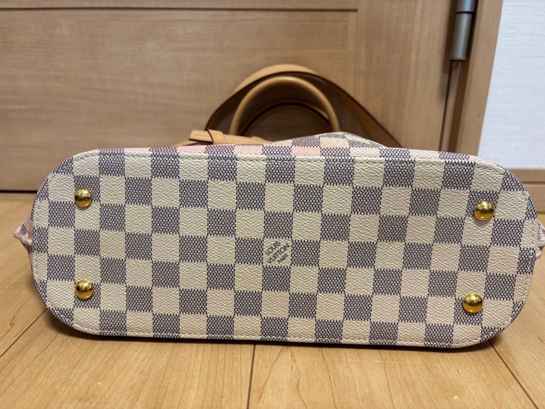 ルイヴィトン  ジロラッタ  ダミエ アズール 2way ハンドバッグ