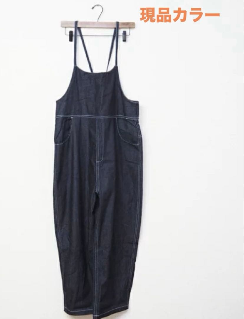 新品！NARU ナル 8ozムラデニム ノッポサロペット