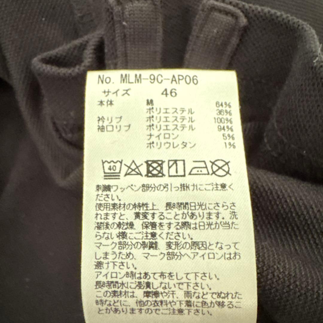 MARK & LONA マークアンドロナ　ゴルフ　黒ポロシャツ