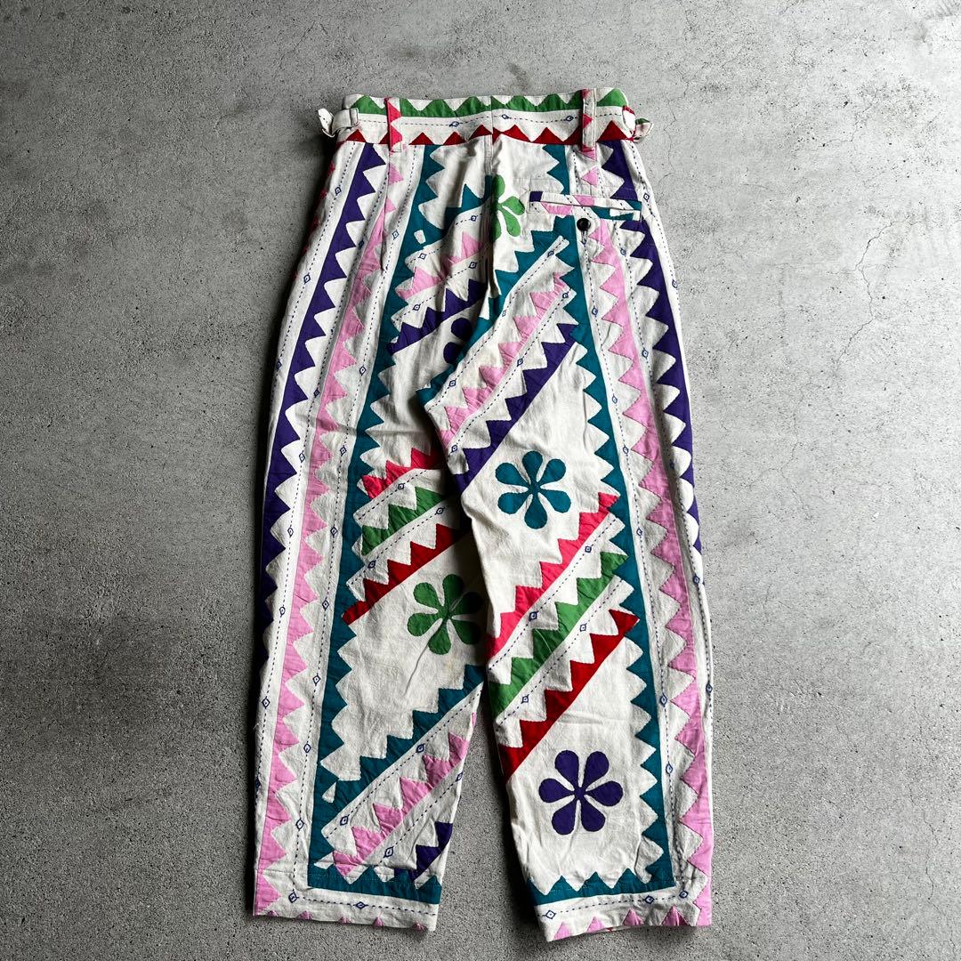 t*3様 Leh 23aw グルカパンツ　マルチカラー　ヒッピー