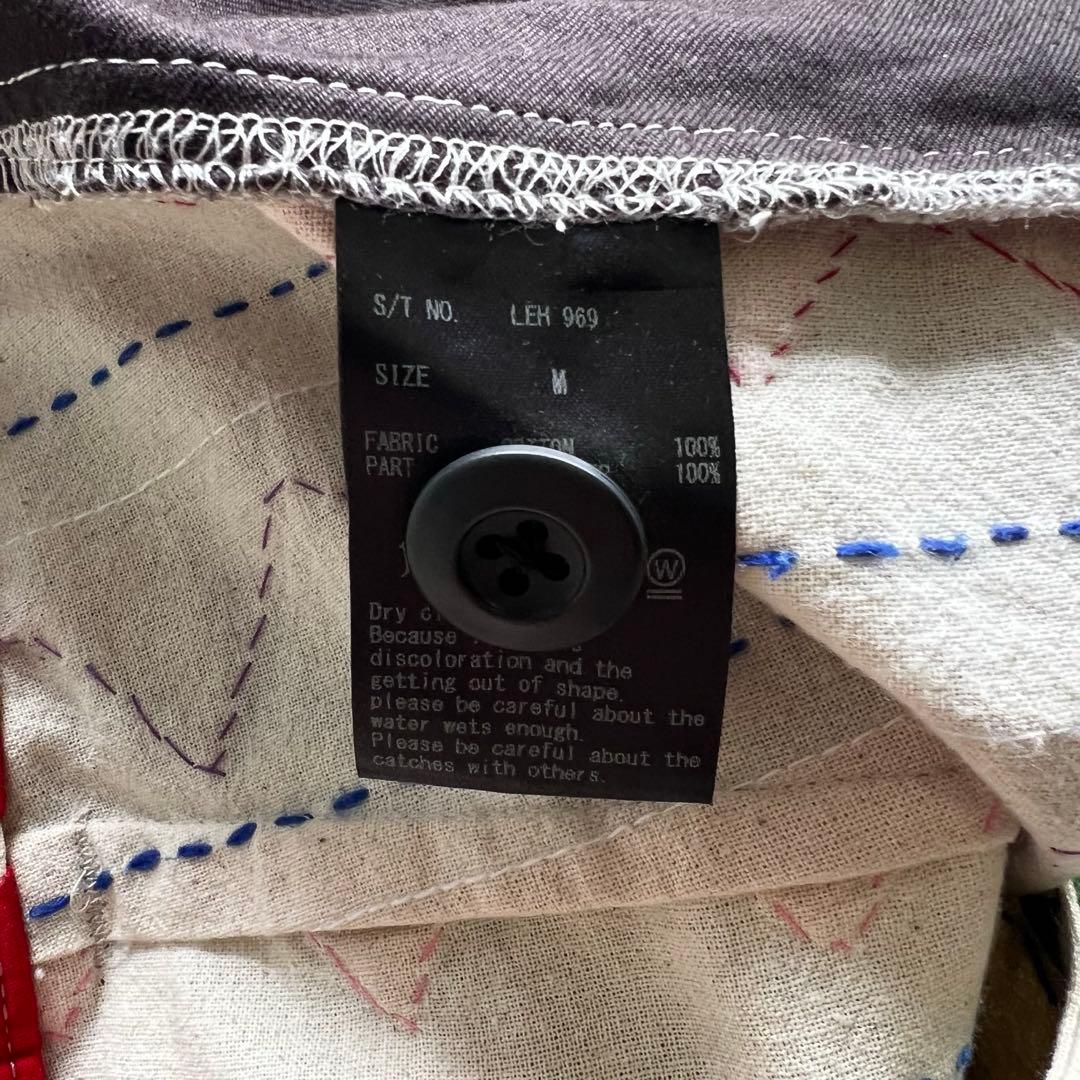 t*3様 Leh 23aw グルカパンツ　マルチカラー　ヒッピー