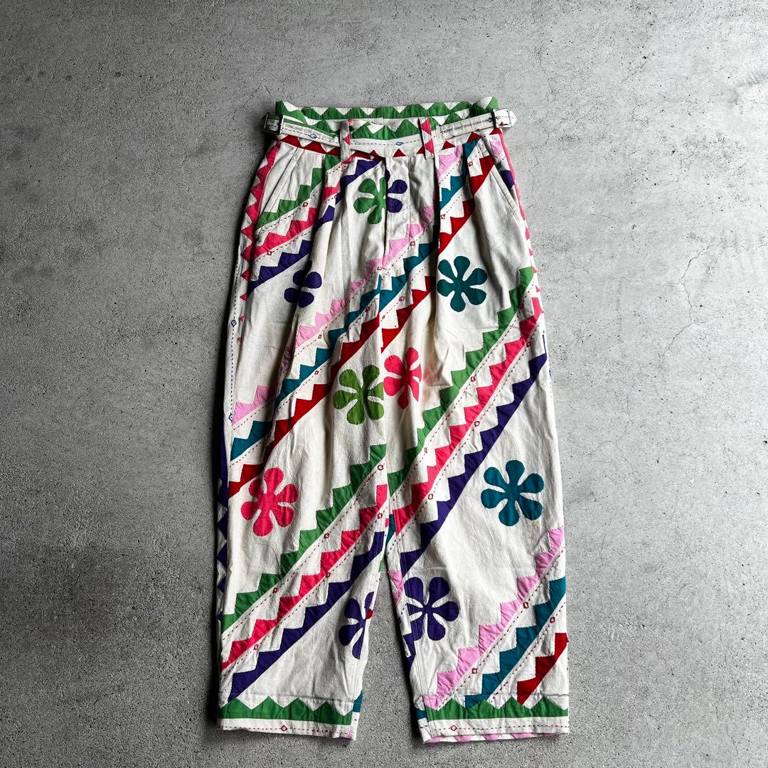 t*3様 Leh 23aw グルカパンツ　マルチカラー　ヒッピー
