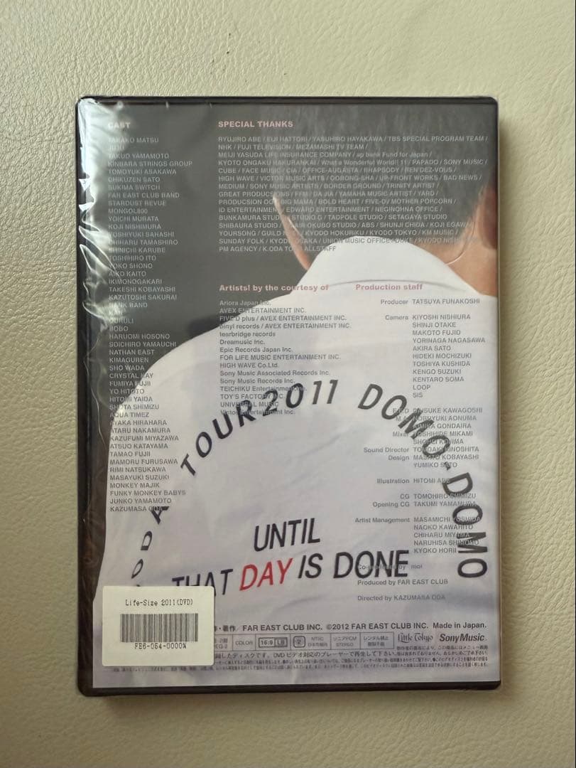 【新品・未開封品】小田和正 LIFE-SIZE 2011ファンクラブ限定DVD