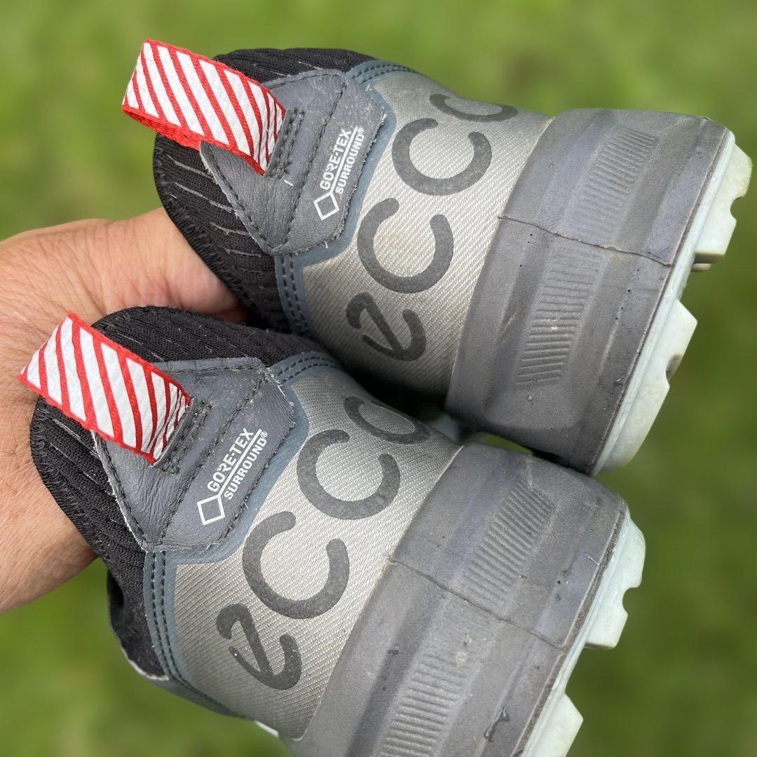 Ecco ゴルフシューズ グレー ボアセール中