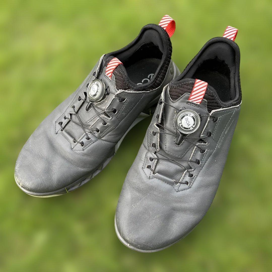 Ecco ゴルフシューズ グレー ボアセール中