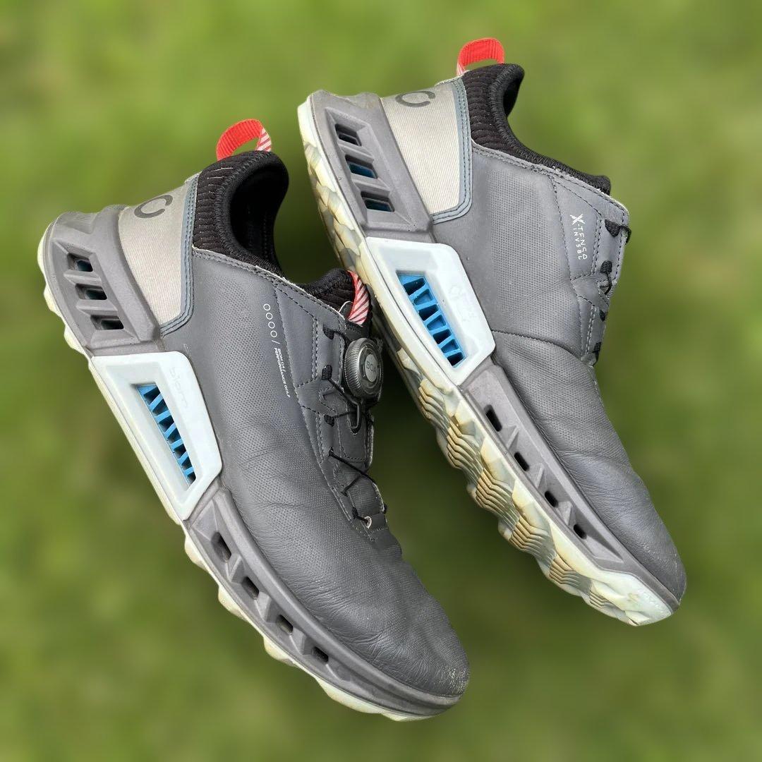 Ecco ゴルフシューズ グレー ボアセール中