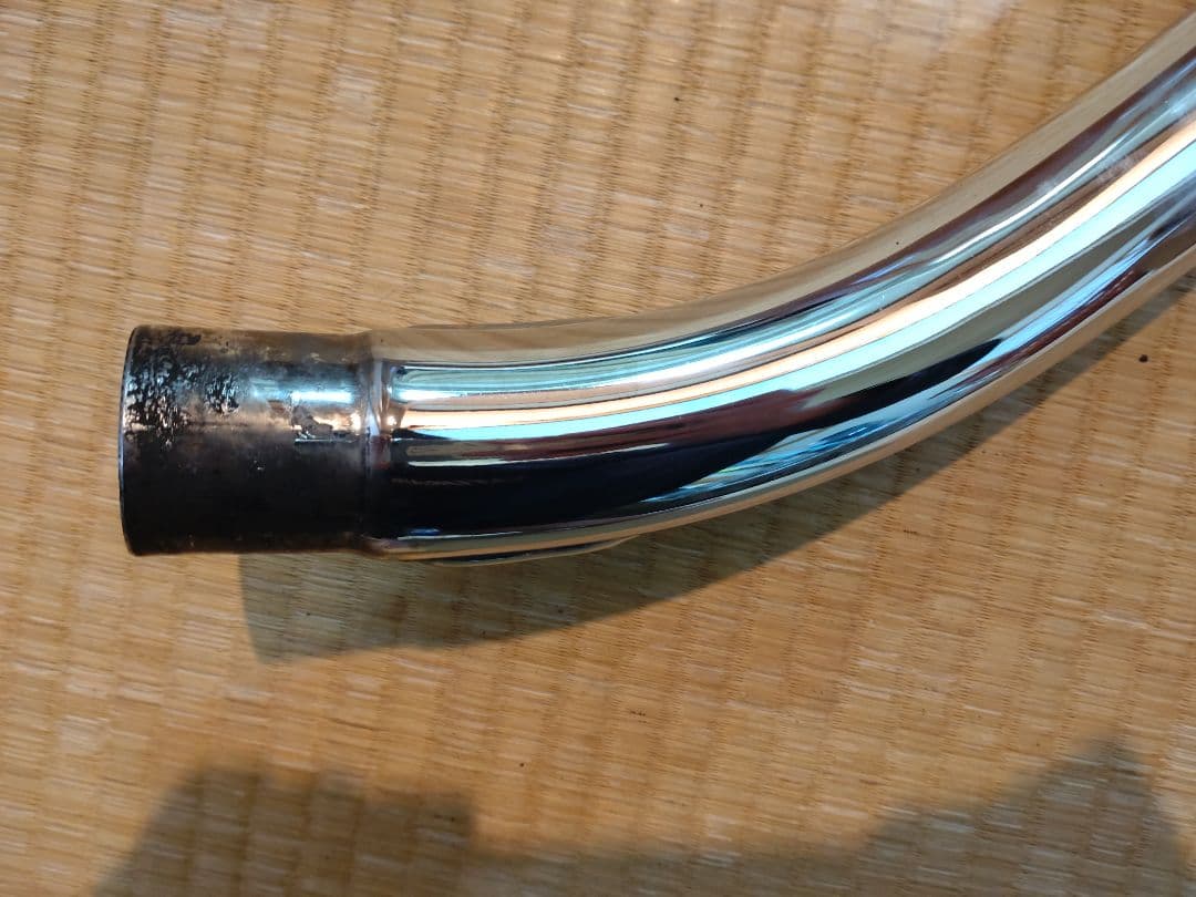SR400 マフラー　純正エキゾーストパイプ