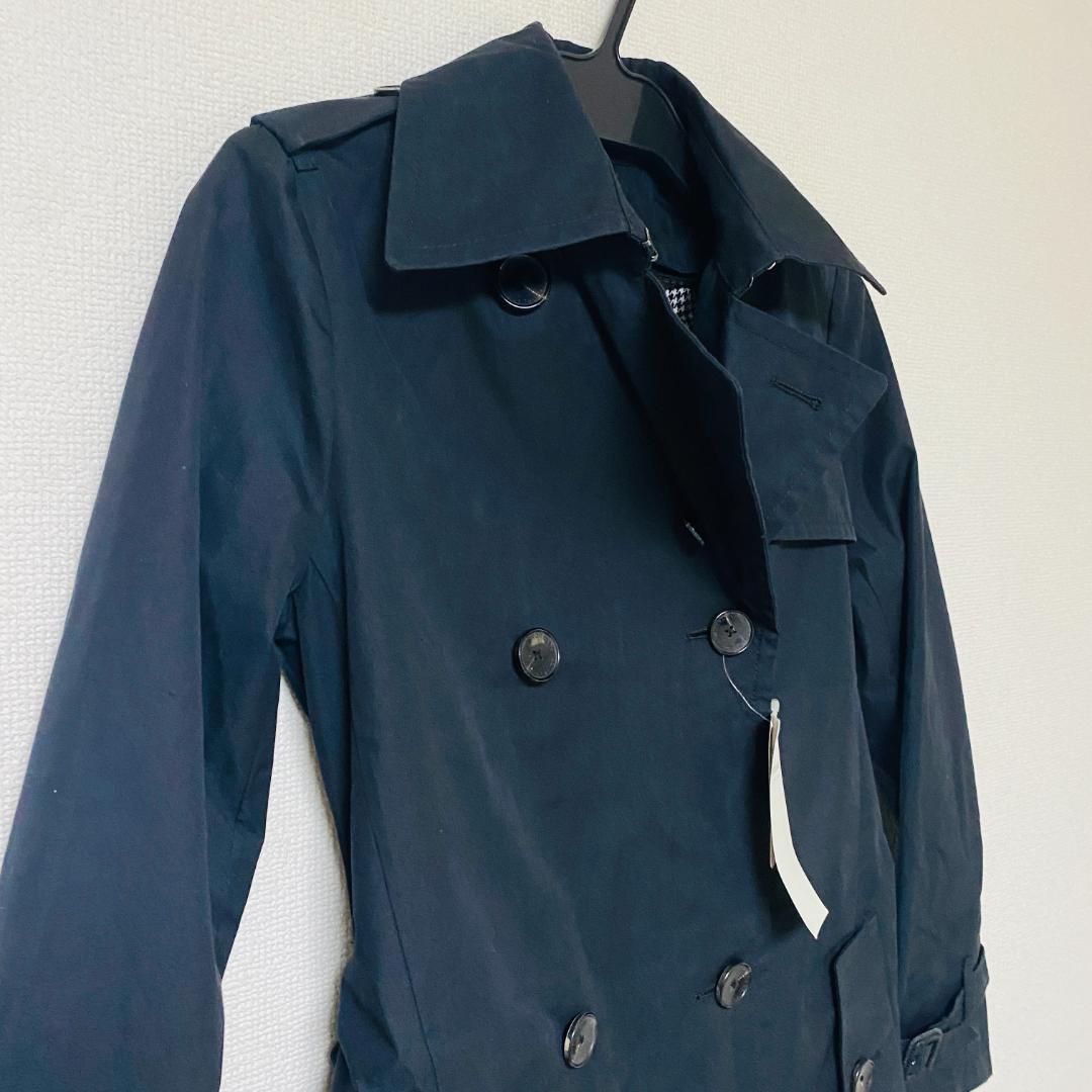 【新品未使用】TOMORROWLAND トレンチコート 黒 36 ライナー