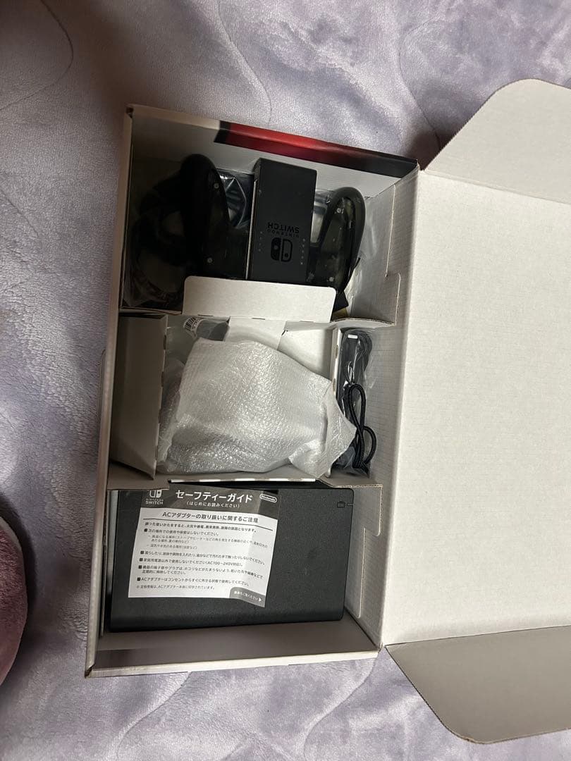 Nintendo Switch グレー 本体 箱付き