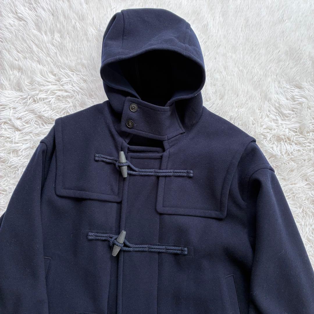 【美品✨】+J ユニクロ　ウール オーバーサイズ ダッフルコート　L