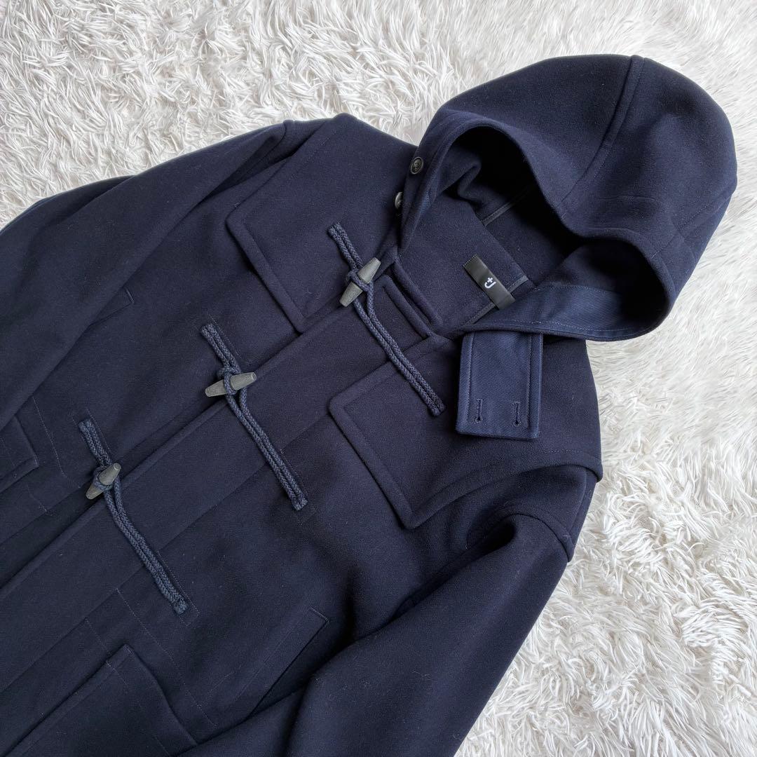 【美品✨】+J ユニクロ　ウール オーバーサイズ ダッフルコート　L