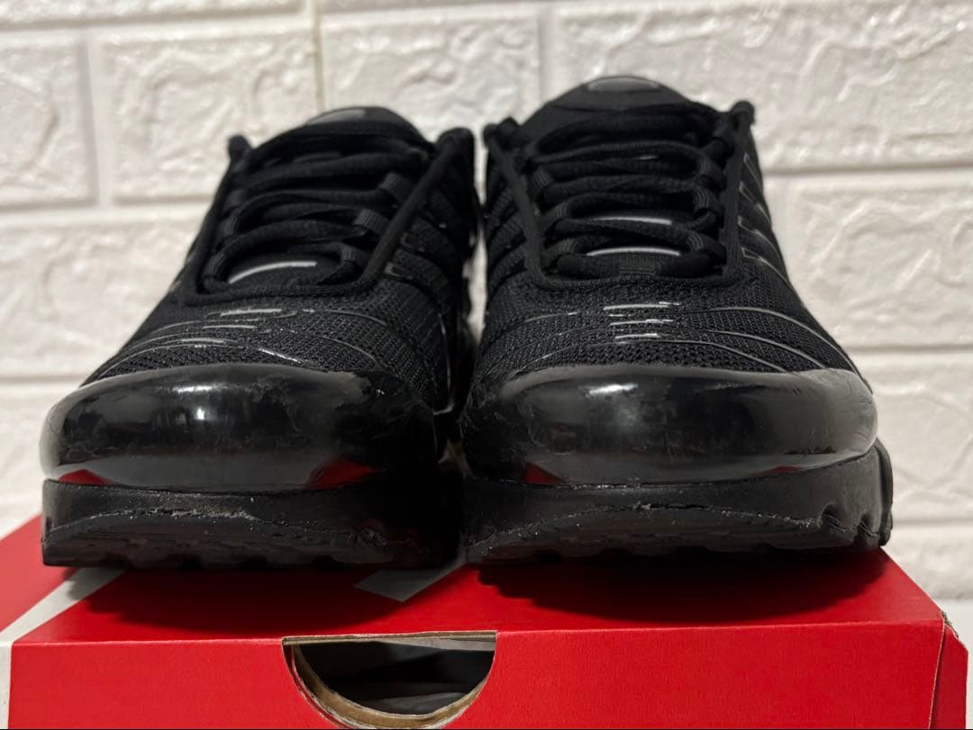 NIKE エアマックスプラス　ブラック　23.5㎝【中古品】