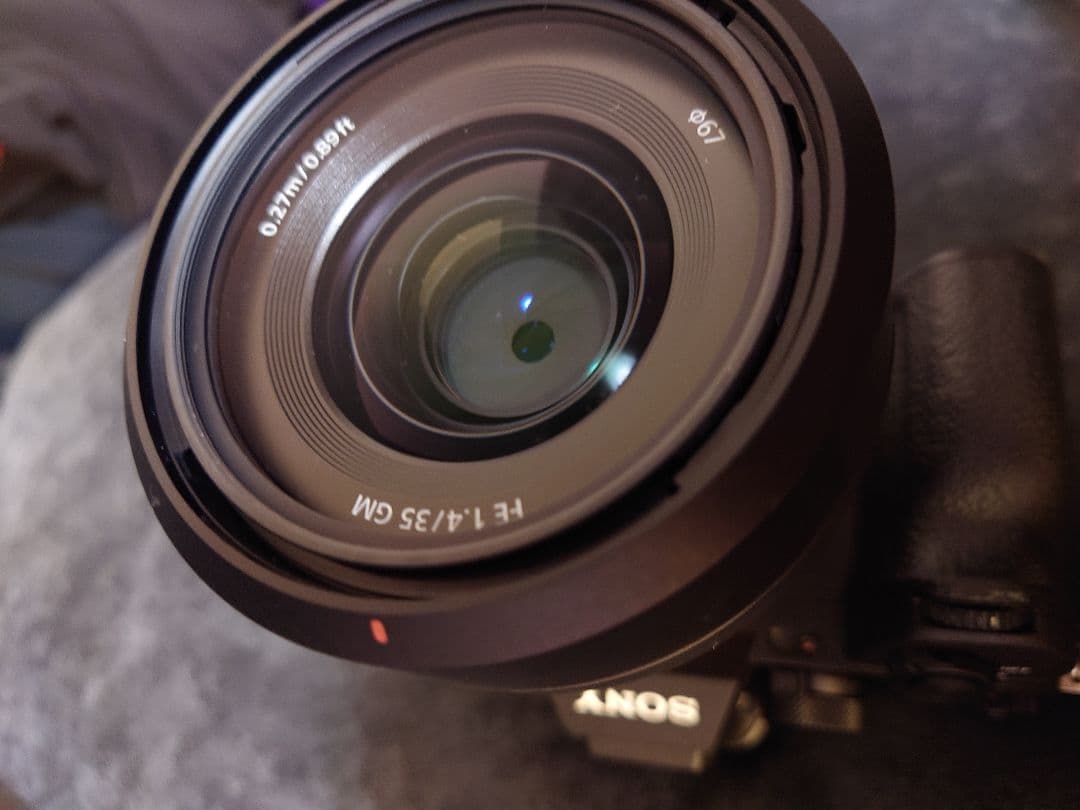 SONY SEL35F14GM 35mm F1.4レンズ プロテクター付