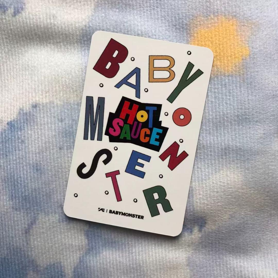 BABYMONSTER アヒョン HOT SAUCE 2週目 サノク トレカ