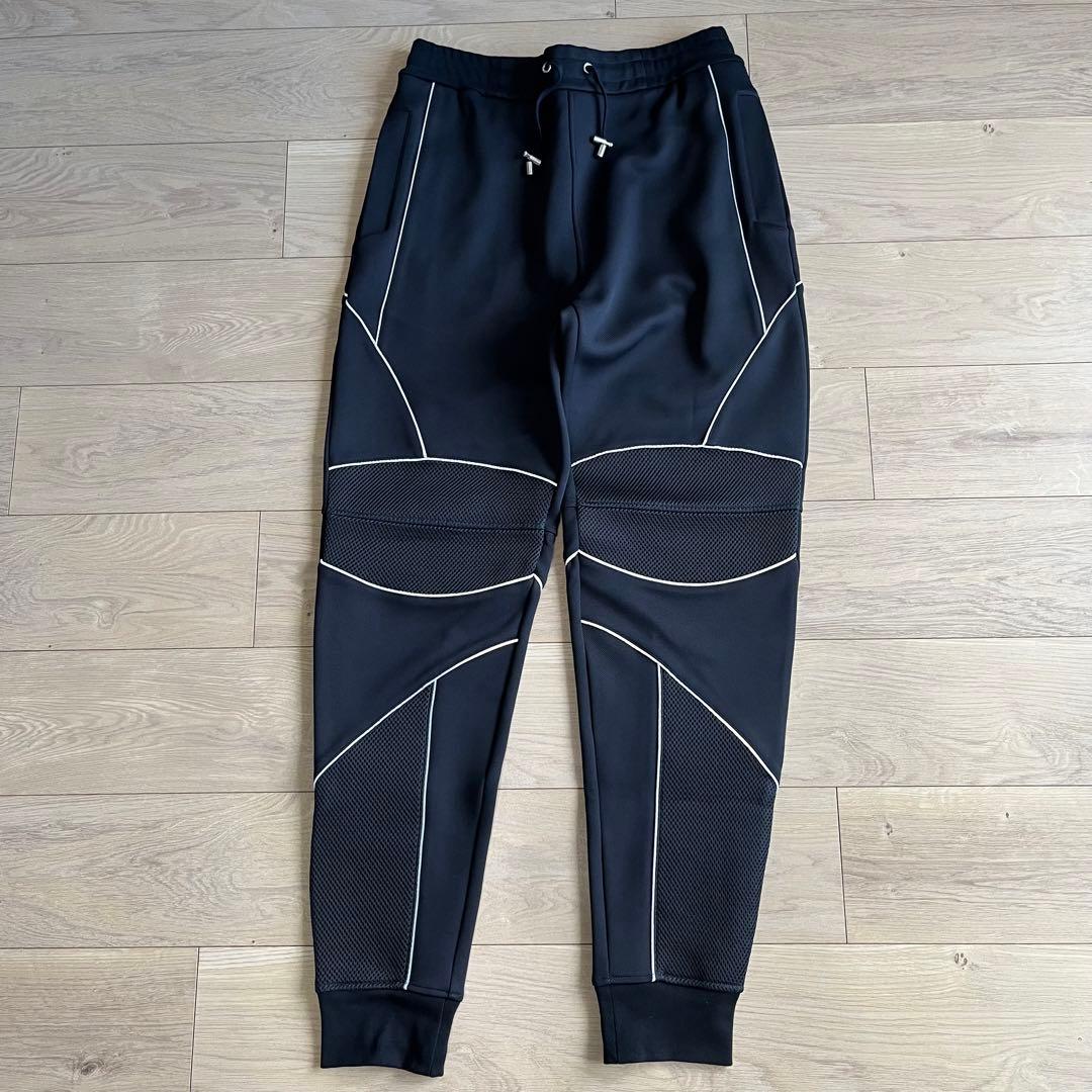 新品同様　バルマン　ジャージ上下　セットアップ　 メッシュ　ブラック　M